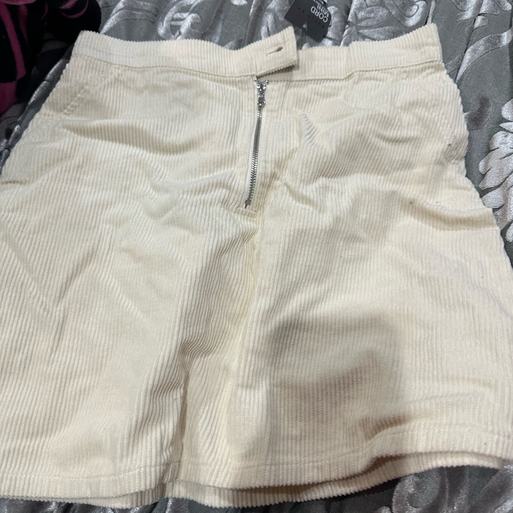 Primark Cream Mini Skirt